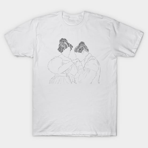 Anne and Ann from Gentleman Jack T-Shirt by LiLian-Kaff